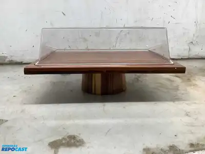 Cake Stand /fruit platter with plastic cover