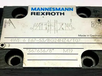 4WE 6 E67-53/BG24NZ4/T07 | Mannesmann Rexroth  Solenoid Valve - Used