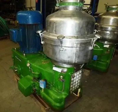Alfa-Laval FEUX 412T-31C nozzle centrifuge, 316SS.