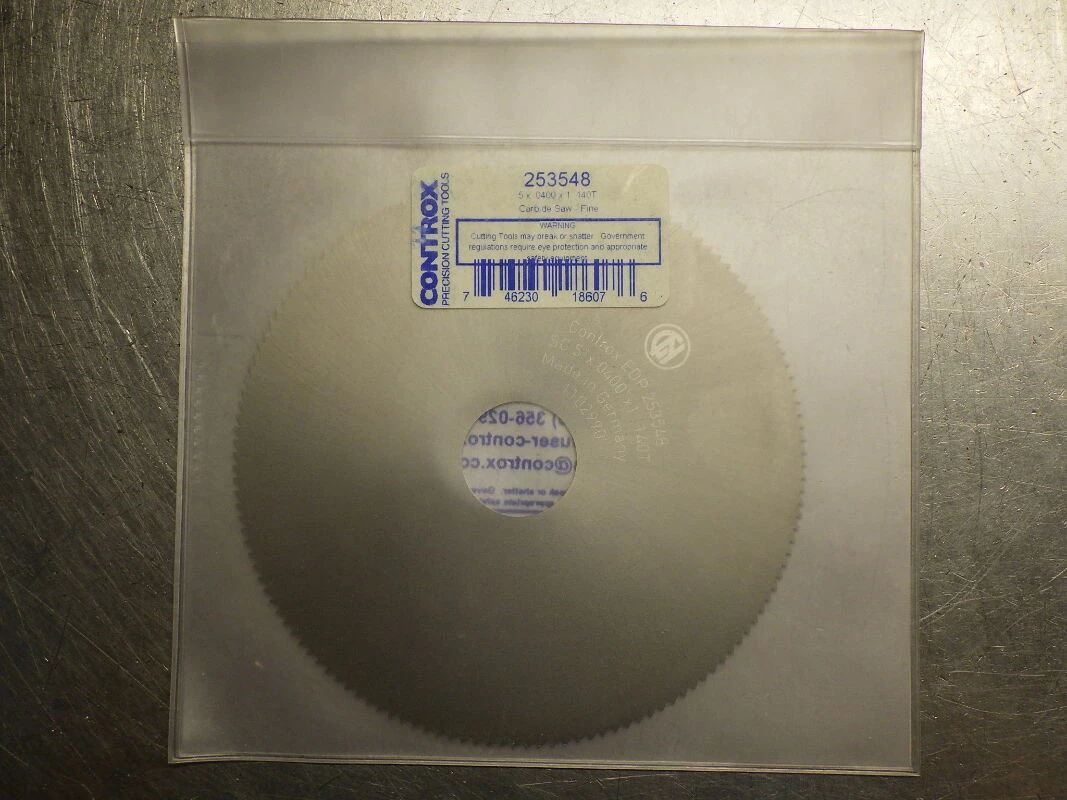 Controx 5" x 3/64" Carbide Slot Saw 1" Arbor 140 Teeth 253548 (LOC693B)
