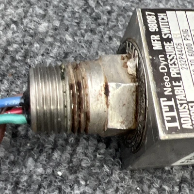 Used ITT 232P44C6 Pressure Switches California US | Davliegogo LLC #1707090