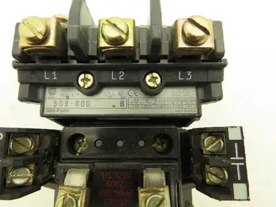 Allen Bradley 509-BOD Motor Starter 575v 3Ph 10Hp Overload Relay NEMA Size 1