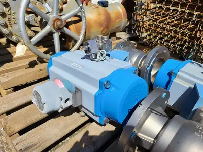 6" CF8M Ball Valve w/ Actuator