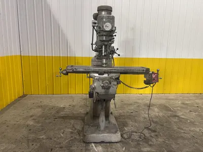 1.5 HP BRIDGEPORT VERTICAL RAM TYPE MILL & SLOTTING HEAD: STOCK #23195
