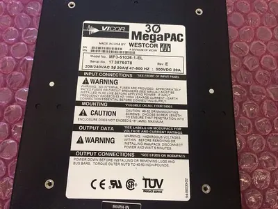 VICOR MP3-51026-1-EL REV E POWER SUPPLY
