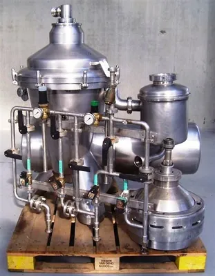 (2) Alfa-Laval MRPX 409 SGV-34 clarifiers, 316SS.