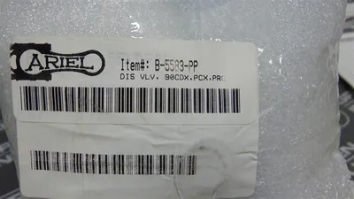 Ariel B-5583-PP Compressor Discharge Valve DIS VLV, 90CDX, PCX, PRC New NIB