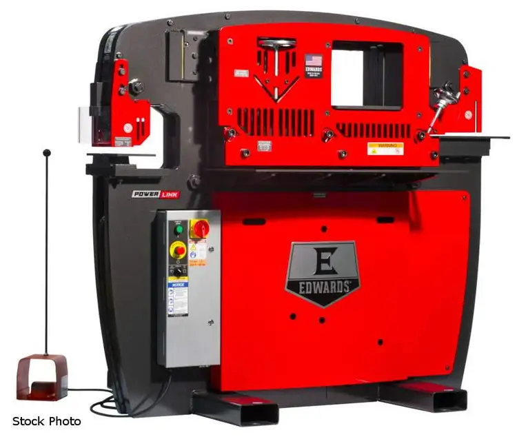 New | Build-to-Order EDWARDS IW65-3P230-A 65-TON Ironworkers Minnesota US | SOMINN MACHINERY SALES #353427