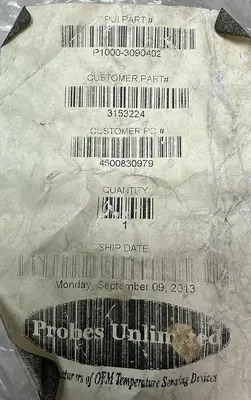 New | in-Stock PROBES UNLIMITED P1000-3090402 Probes Ohio US | Surplus Asset Holdings #1245037