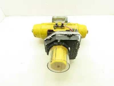 Hytork-130 Pneumatic Actuator 1-1/2" Ball Valve Watchman Positioner FMYB-5120