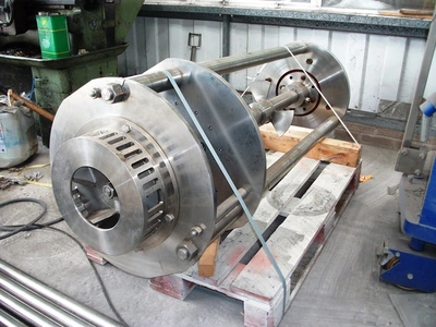 45 kW Silverson Duplex Disintegrator/Dissolver Mixer