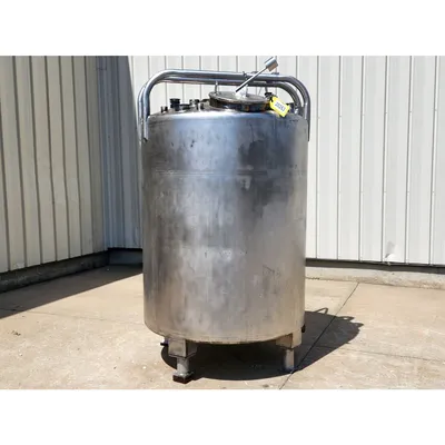 Used DCI, Inc. Stainless Steel Liquid Holding Tank - 650 Gallon