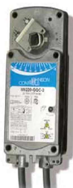 Johnson Controls M9220-BAC-3 120v On/Off Spring Return Actuator w/ 2 Switches [New]