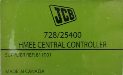NEW JCB 728/25400 HMEE CENTRAL CONTROLLER 72825400