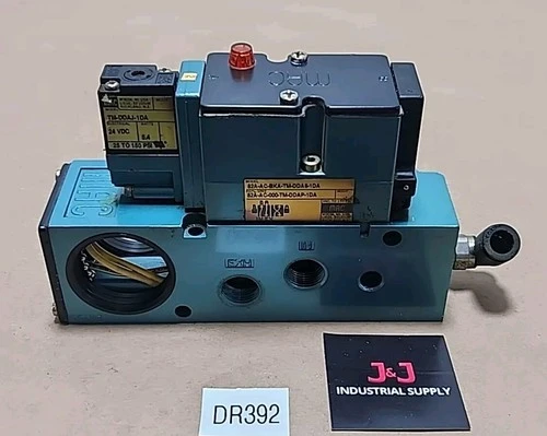 Used MAC 82A-AC-BKA-TM-DDA6-1DA Solenoid Valves Indiana US | J&J Industrial Supply #525201