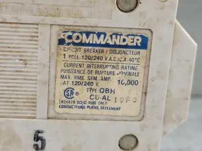 USED COMMANDER QBH115