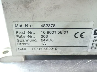 Used TOX PRESSOTECHNIK 10900158.01 Electrical Panels Ohio US | HGR 24 #728036