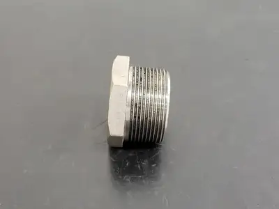 1-1/2" x 1-1/4" 316 Stainless Steel Hex Head Reducing Bushing