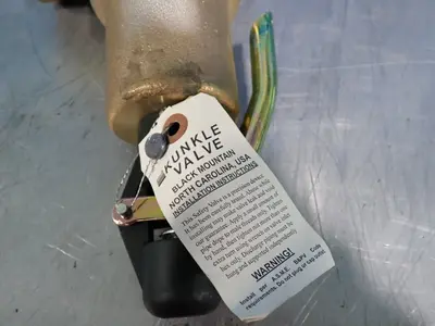 USED KUNKLE VALVES 6010JHM01KM