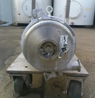SPC9303  Pump 2.5x1.5x7 Waukesha centrifugal pump, 7.5 hp, Stainless Steel