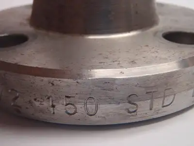 1-1/2 150 STD B16 | Industrial Steel  SA182F11CL2 B5808 Flange - Used