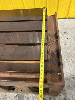 32" X 64" T SLOTTED STEEL DRILL BOX SETUP TABLE: STOCK #23229