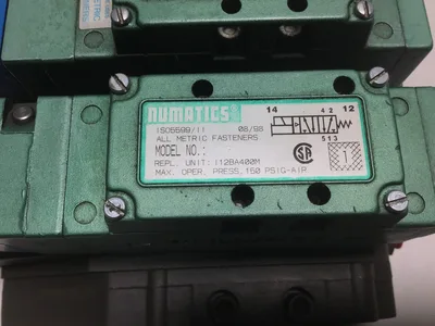 Numatics I138A415MP Pneumatic Solenoid Valve 150PSIG Max Operation Pressure Air