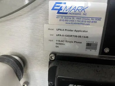 Pouch Print & Apply Labeller
