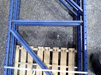 38" X 167" Pallet Racking Uprights - Keystone