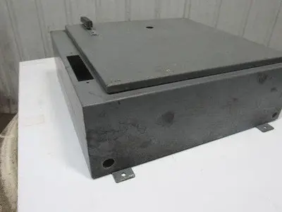 Hofmann A-24AB2208LP JIC Hinged Door Disconnect Enclosure-25x24x8 W/ Back Plate