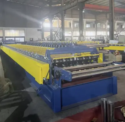 Concrete Floor Metal Decking Roll Forming Machine in the USA
