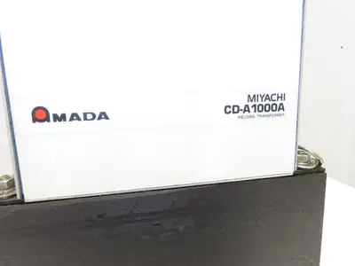 Amada CD-A1000A Weld Teck Transformer for Discharge Welder Spot Dual Pulse