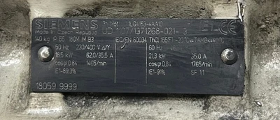 USED SIEMENS 1LG4183-4AA10