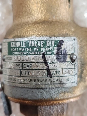 USED Kunkle 6010