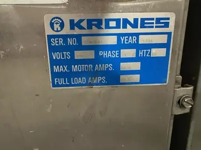 USED KRONES SURE KLEAN