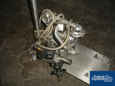 USED SANDPIPER 1" SANDPIPER DIAPHRAGM PUMP, S/S