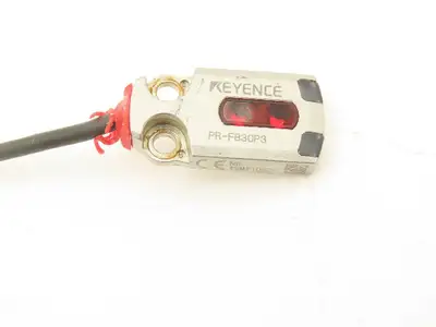 Keyence PR-FB30P3 Mini Photoelectric Sensor Flat Reflective 64" Cable  Lot of 4