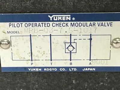 USED YUKEN MPB-03-7.5-1017