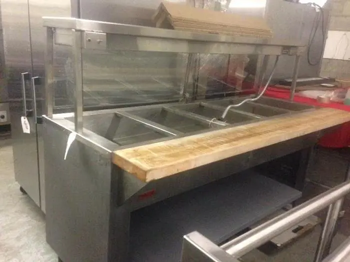 5 Compartment Hot Food Table