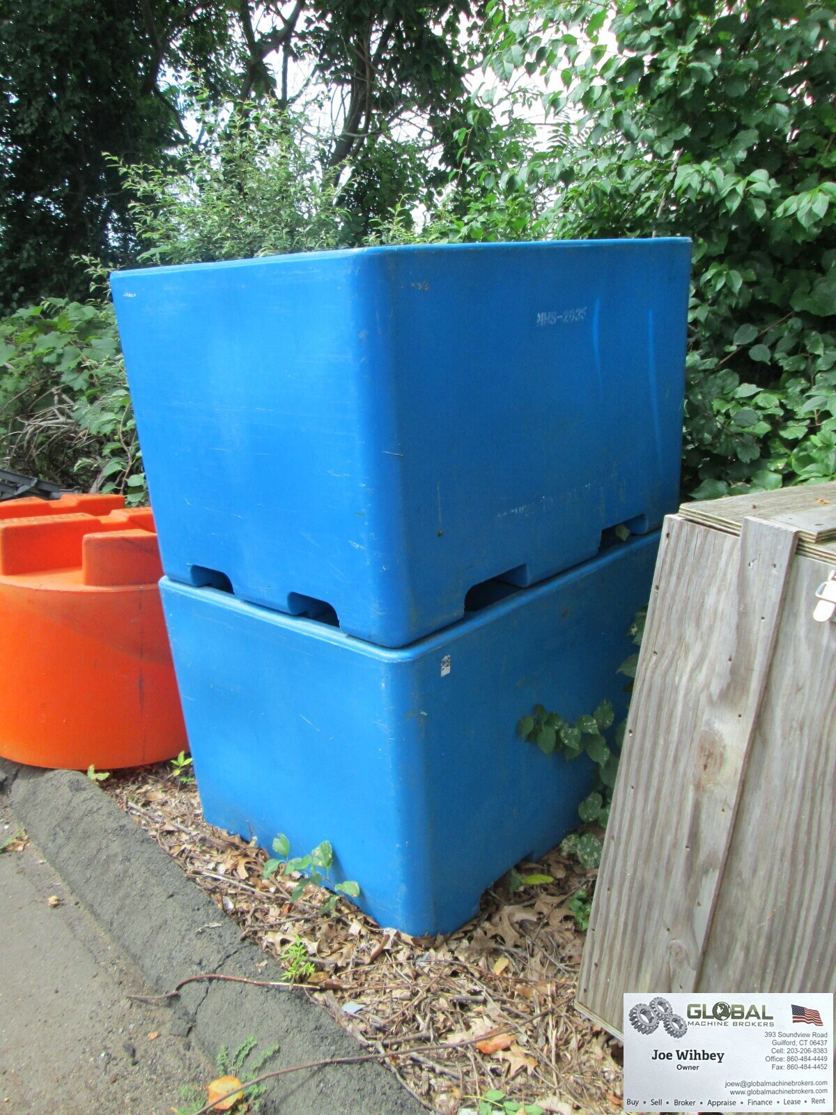 Plastic Storage Totes See Description 28"x45"x33"