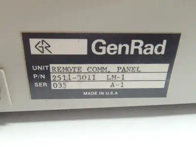 Used GENRAD GENERAL RADIO REMOTE COMM, PANEL Test Equipment - Other Michigan US | Maverick Industrial Sales #1122616