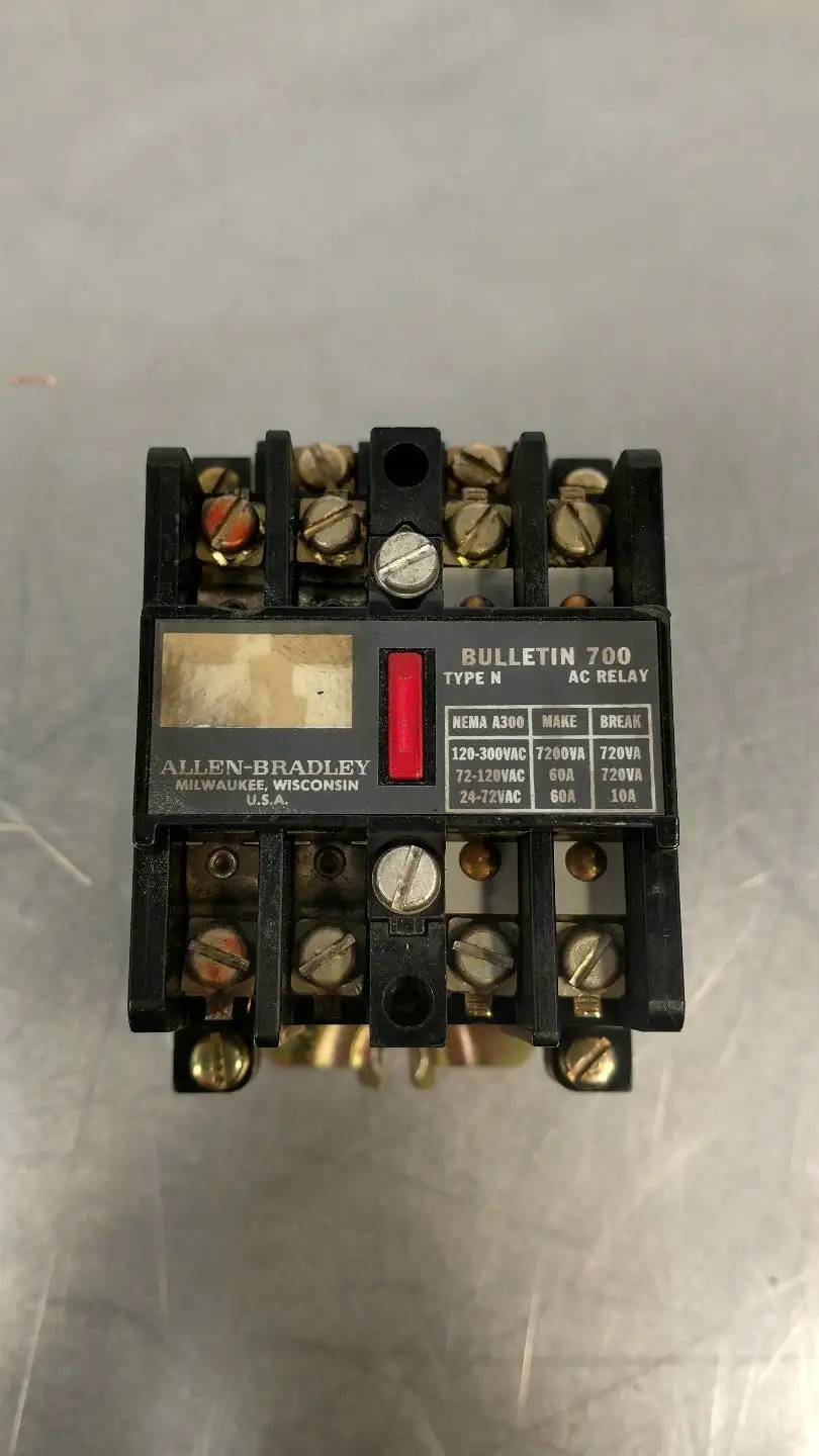 USED Allen-Bradley Bulletin 700 Type N