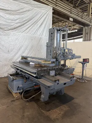 Used GIDDINGS & LEWIS 340-T Horizontal Table Type Boring Mills Ohio US | G-2000, Inc. #1323205