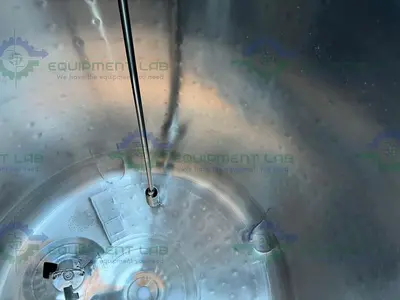 USED FELDMEIER EQUIPMENT 450 LITER STAINLESS STEEL JACKETED REACTOR 120 FV PSI
