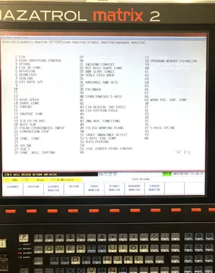 2014 MAZAK VORTEX E-1060V/8S Vertical Machining Centers (5-Axis or More) | Tight Tolerance Machinery (5)