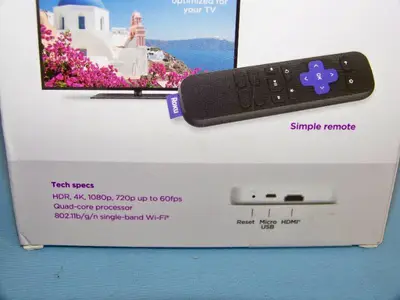 ROKU Premier HD/4K/HDR Streaming Media Player - NEW IN BOX
