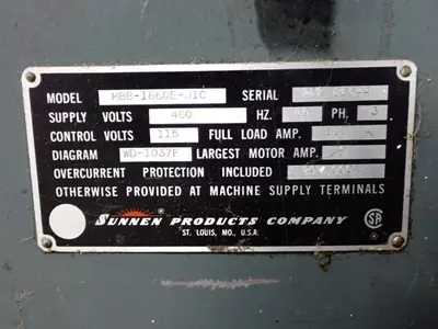 Used SUNNEN MBB1660 Hones Ohio US | HGR 24 #887288