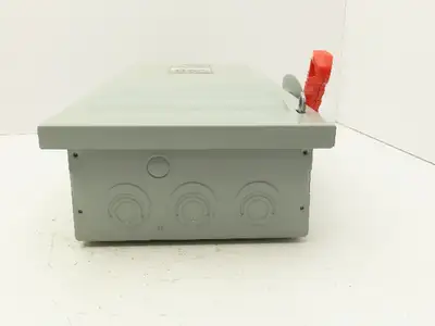 Siemens HF262 Heavy Duty Safety Disconnect Switch 60A 600VAC 1PH 2 Pole Fusible