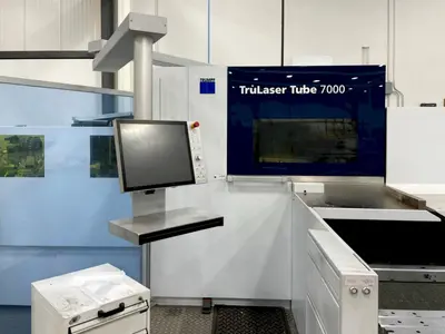 Used 2021 TRUMPF TRULASER TUBE 7000 FIBER Laser Cutters | Machine Factory Outlet #1267048