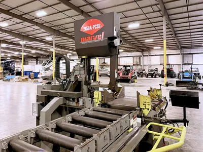 Used 2017 MARVEL 2150A-PC3S Vertical Band Saws | Machine Factory Outlet #1267026